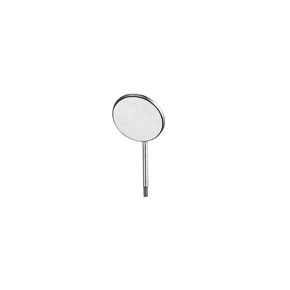 #5 Simple Stem Mirrors, Rhodium Coated, 24MM, Pack of 12