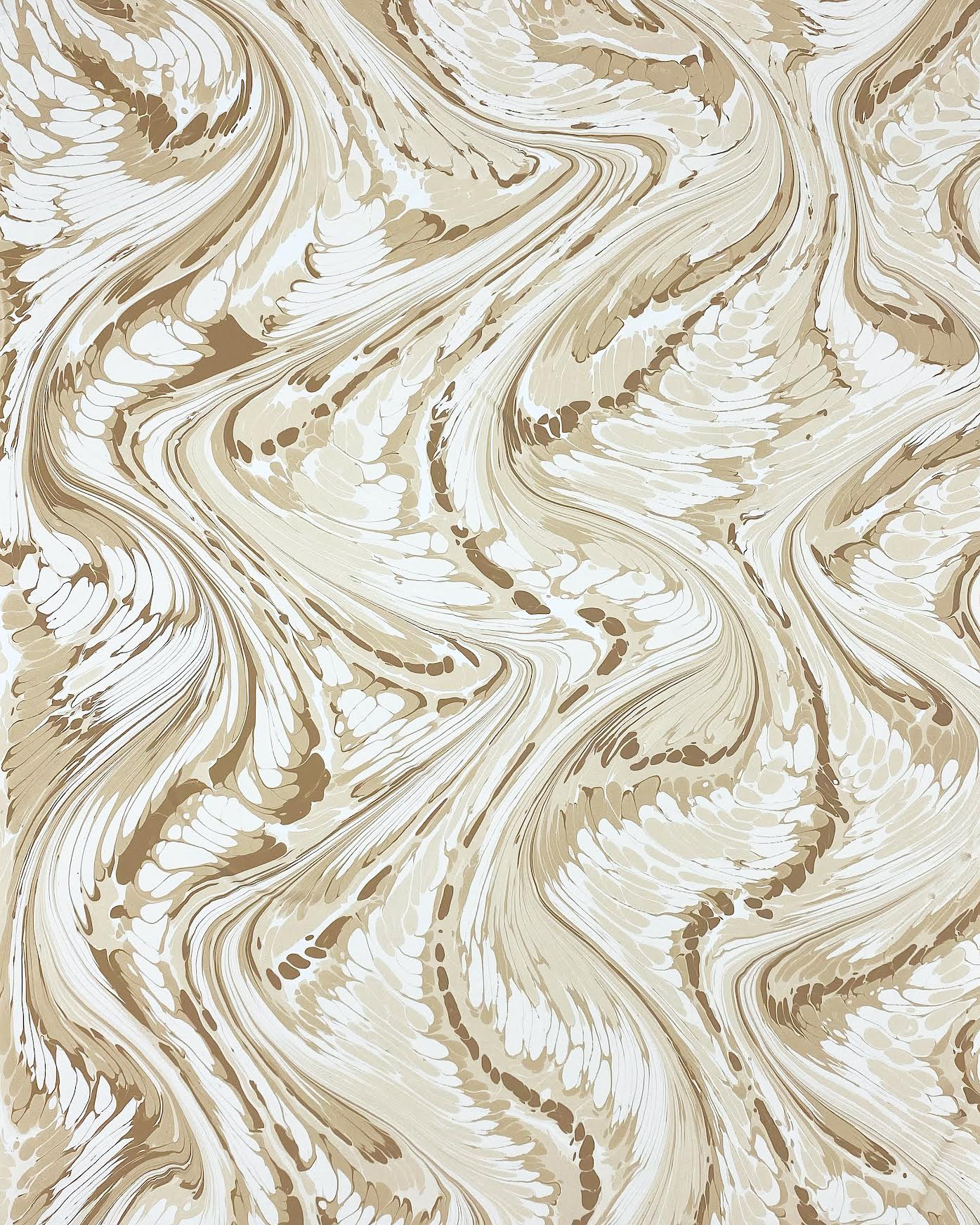 12" Marbled Taper Candle - (multiple colors)